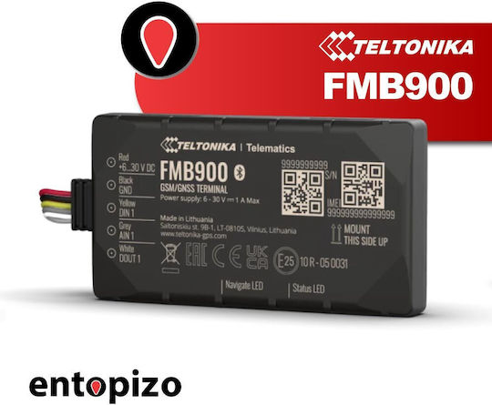 Teltonika GPS Tracker GNSS / Bluetooth / GPRS / GSM / Glonass for Cars / Trucks Cars / Trucks Waterproof IP54