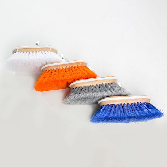 Deckmate Bootswaschbürste mit mittelharten Borsten und Länge 24cm. Orange Farbe