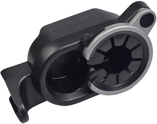 Car Cup Holder 2 Positions for Console for Smart Fortwo 451 2007-2018 in Black Color