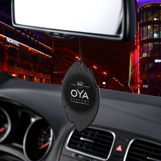 K2 Car Air Freshener Tab Pendand Oya Late Midnight