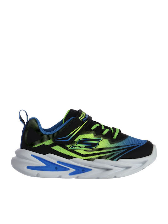Flex-glow Ultra Kids Sneakers with Hoop & Loop Closure Multicolour
