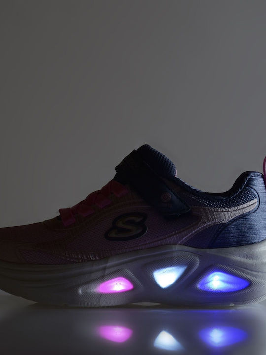 Glow Kids Sneakers with Scratch Multicolour