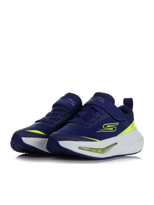 Kids Sneakers with Hoop & Loop Closure Navy Blue