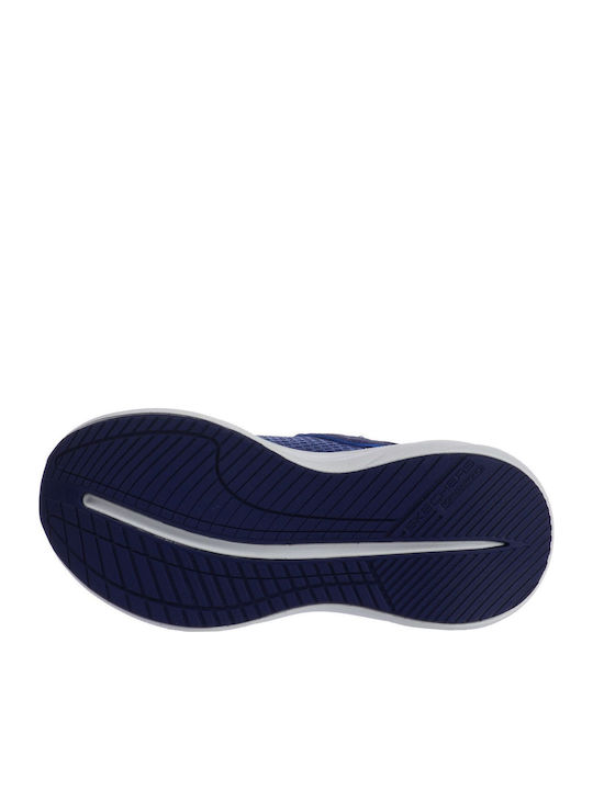 Kids Sneakers with Hoop & Loop Closure Navy Blue