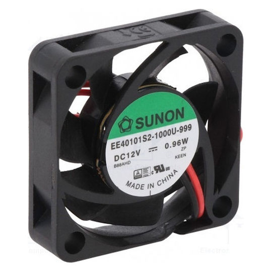 Sunon Вентилатор 40мм 12V 40X40X10 12VDC (EE40101S2)