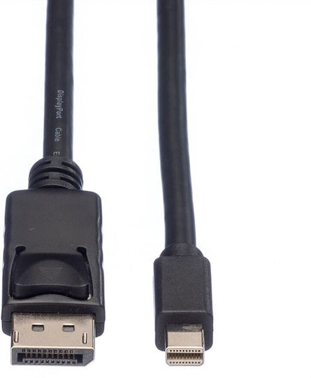 Roline Cable DisplayPort male - mini DisplayPort male 3m Black ()