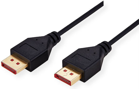 Roline Cable DisplayPort male - DisplayPort male 1m Black ()