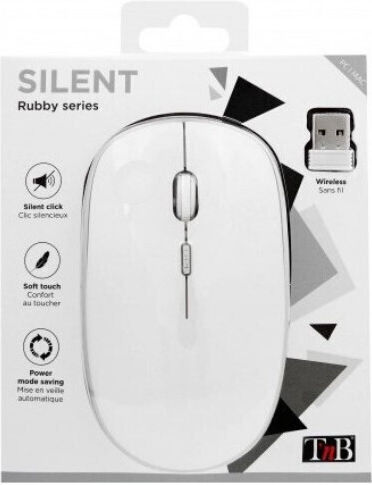 Rubby Wireless Mouse White