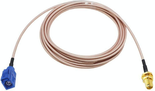 Extension Καλώδιο Ομοαξονικό SMA female - SMA female 0.2m (EDA003568601I) 1τμχ