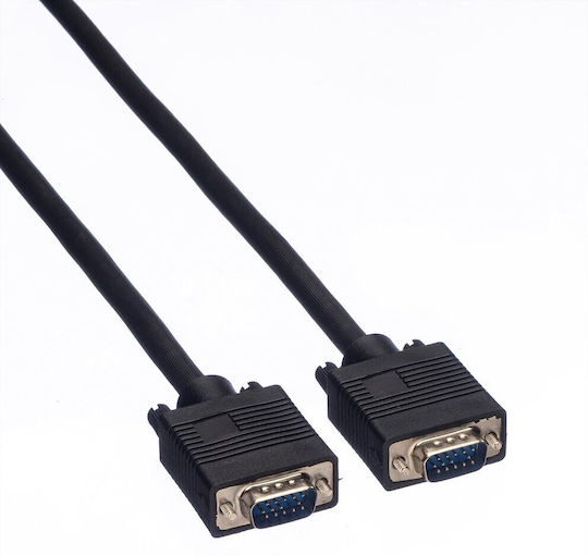 Roline Cable Vga M To Vga M 6m Black