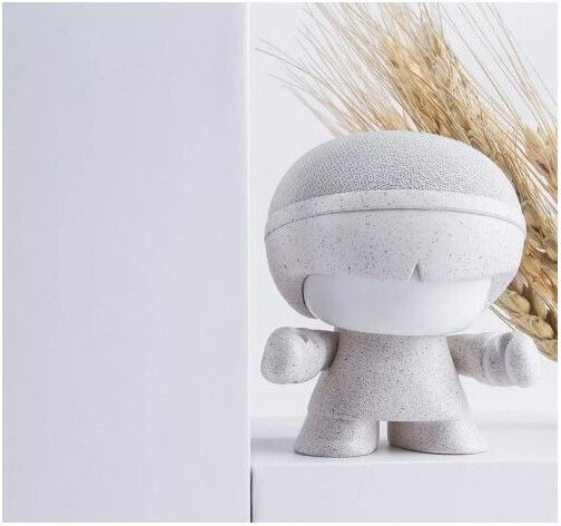 Xoopar Mini X Boy Eco XBOY81001.14WT Ηχείο Bluetooth 3W με Διάρκεια Μπαταρίας έως 4 ώρες Λευκό