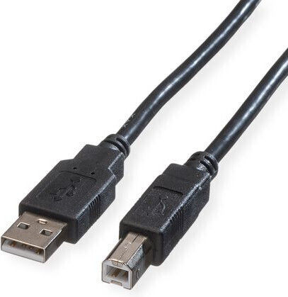 Καλώδιο Usb Roline Roline Green Usb 2.0 Καλώδιο Τύπος A-b Μαύρο 1,8 Μ
