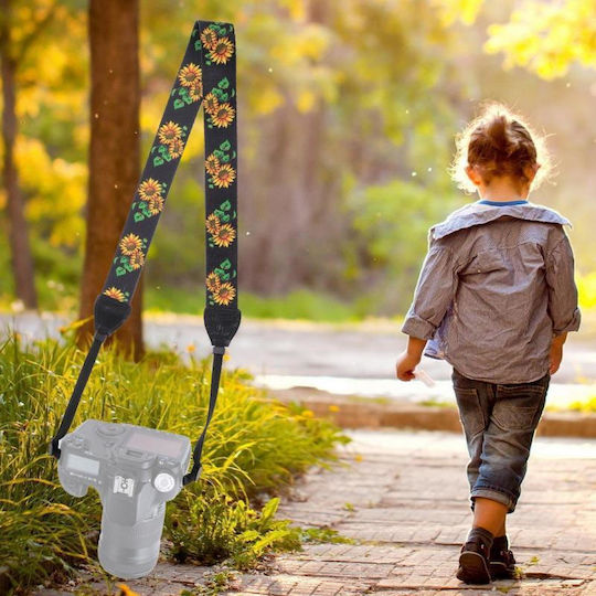 Puluz PU6009C Shoulder Neck Strap Sunflower Camera Strap