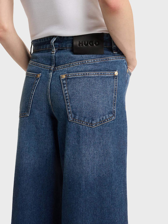 Geredith Women's Jean Trousers Dark Aged Denim