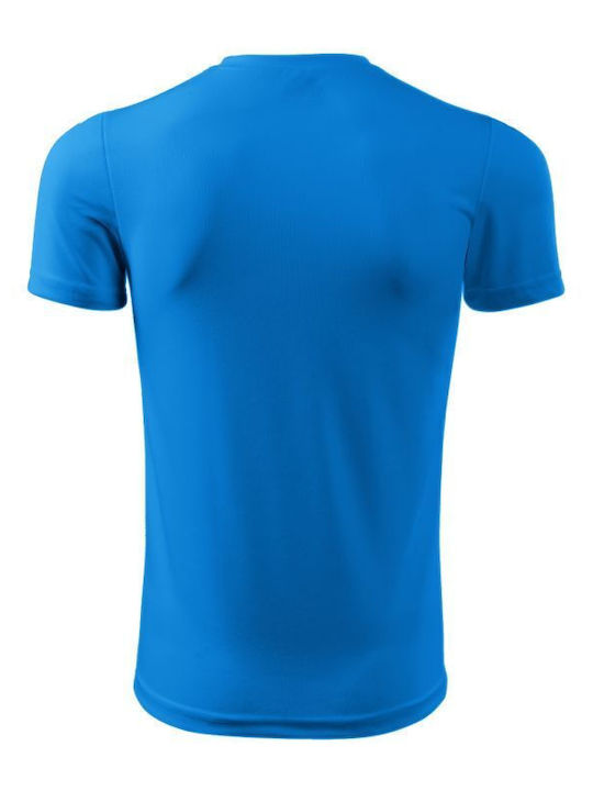 Malfini Мъжка рекламна тениска Snorkel Blue