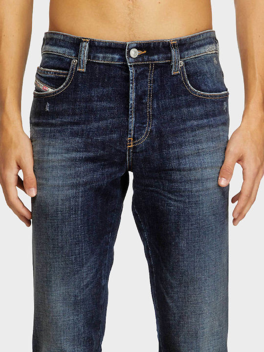 Diesel Men's Jeans Pants Slim Fit Dark Aged Denim