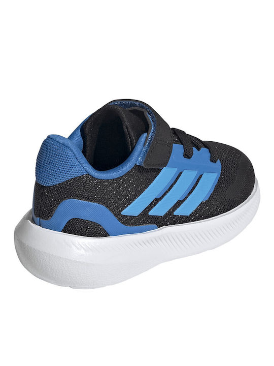Runfalcon 5 El I Kids Sports Shoes Running with Hoop & Loop Closure Black