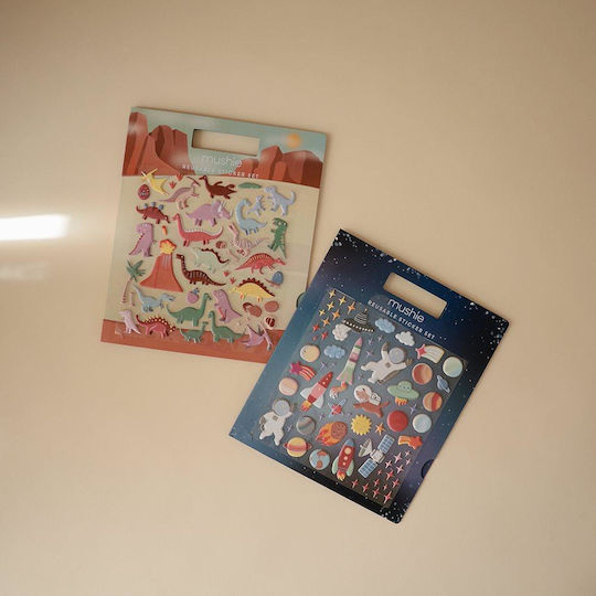 Mushie Stickers for Children 3+ years Years