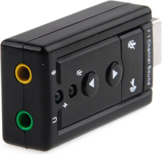 Channel 3d Virtual Extern USB Soundkarte 2.0