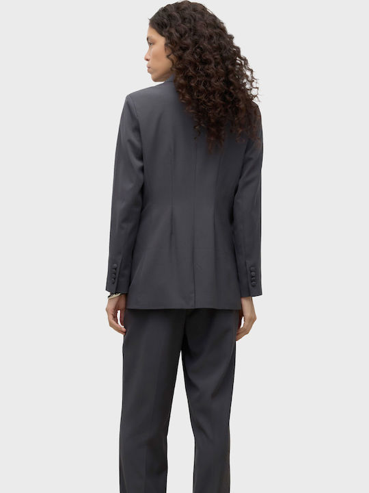 Vero Moda Women's Blazer Dark Grey Melange