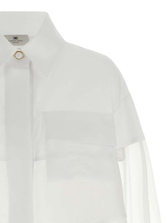 Women's Long Sleeve Shirt White