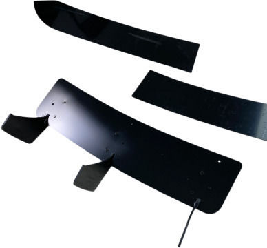 Diffuser Πίσω Προφυλακτήρα Mercedes W204 C-class 2007-2013 Μαύρο Γυαλιστερό