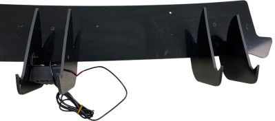 Rear Bumper Diffuser Volkswagen Golf 8 Gti Blade Reflector Black Glossy