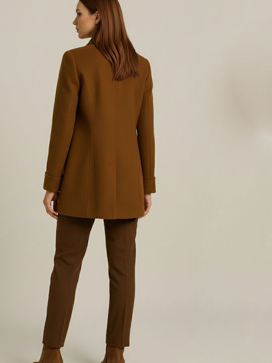 Women's Camel Overshirt