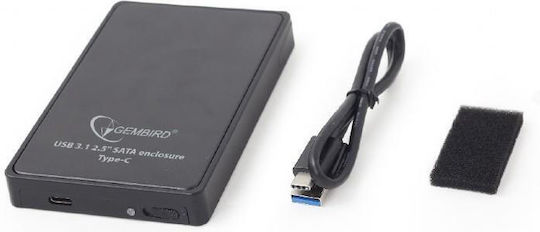 Gembird Case for Hard Drive SATA III with Connection USB 3.1