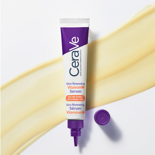 CeraVe Skin Renewing Serum Προσώπου με Βιταμίνη C για Αποτοξίνωση & Λάμψη 30ml