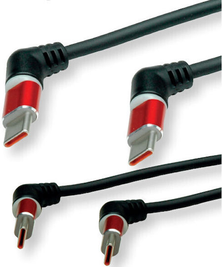 Cablu Spiral De Încărcare Usb 2.0 Tip C-C