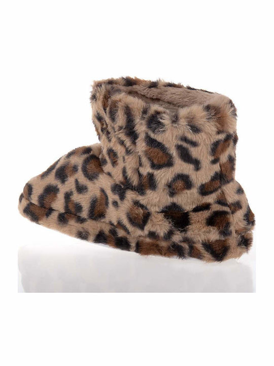 Adam's Shoes Closed-Toe Slippers Brown