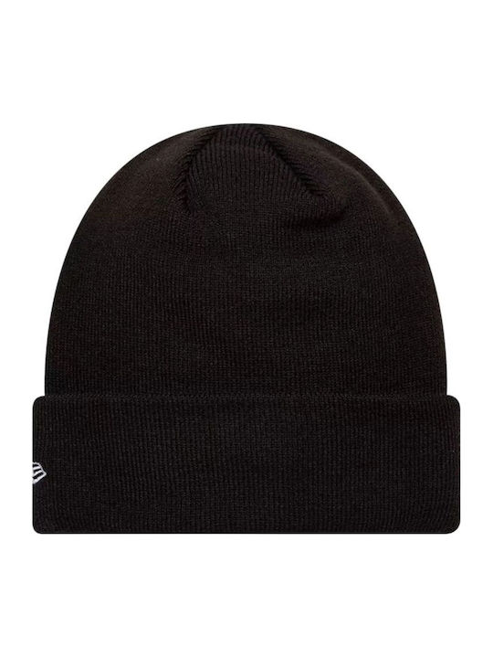 Cuff Beanie Ανδρικός Σκούφος Πλεκτός σε Μαύρο χρώμα