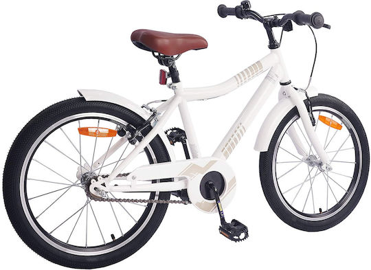 vidaXL 24" Kids Bicycle City White