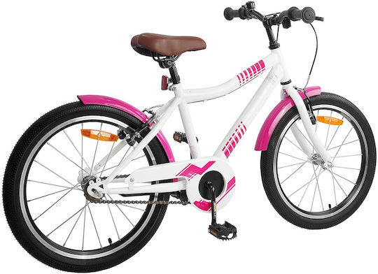 vidaXL 24" Kinder Fahrrad Stadt Rosa
