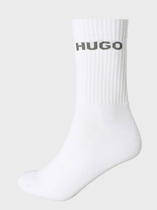 Hugo Rib Logo Cc Ανδρικές Κάλτσες Πολύχρωμες 3Pack