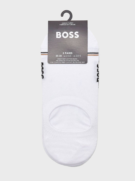 Boss Iconic Iconic Дамски Чорапи Бял 3Пакет