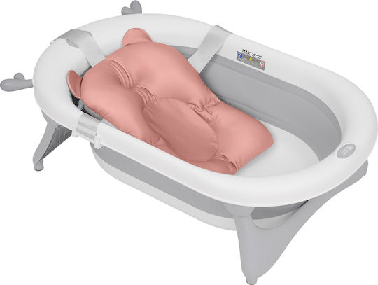 Kikka Boo Bear Blush Bath Support Pillow & Mattress