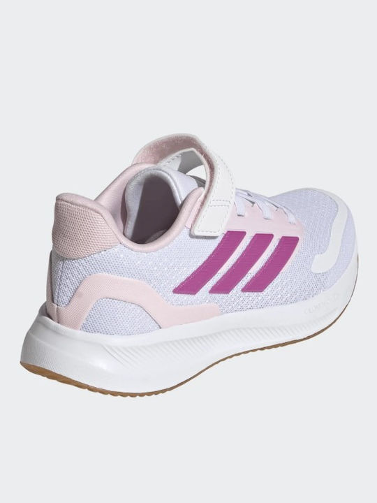 Runfalcon 5 El C Kids Sports Shoes Running with Hoop & Loop Closure Pink