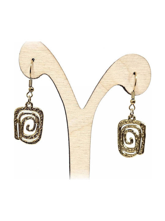 Gold-Plated Steel Earrings Gold-Plated Steel Earrings