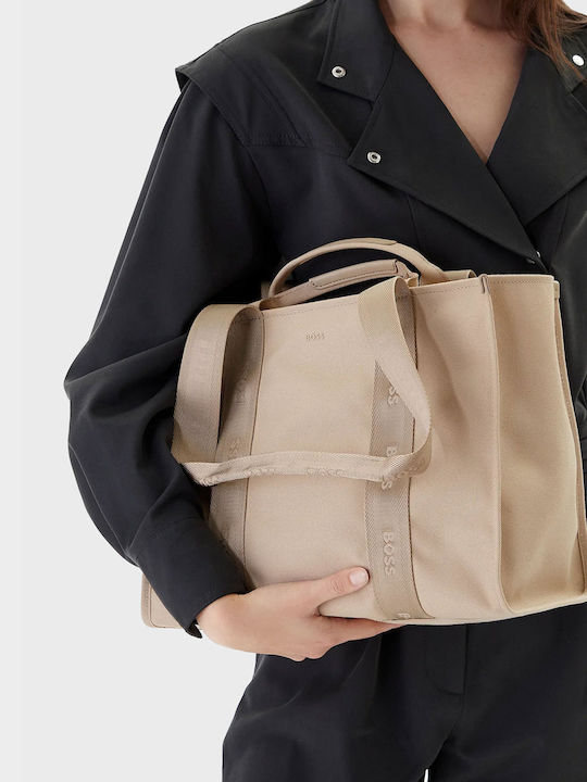 Sandy Women's Bag Tote Handbag Beige