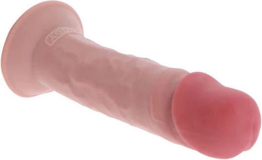Get Real Deluxe Ρεαλιστικό Dildo με Βεντούζα Flesh 23cm