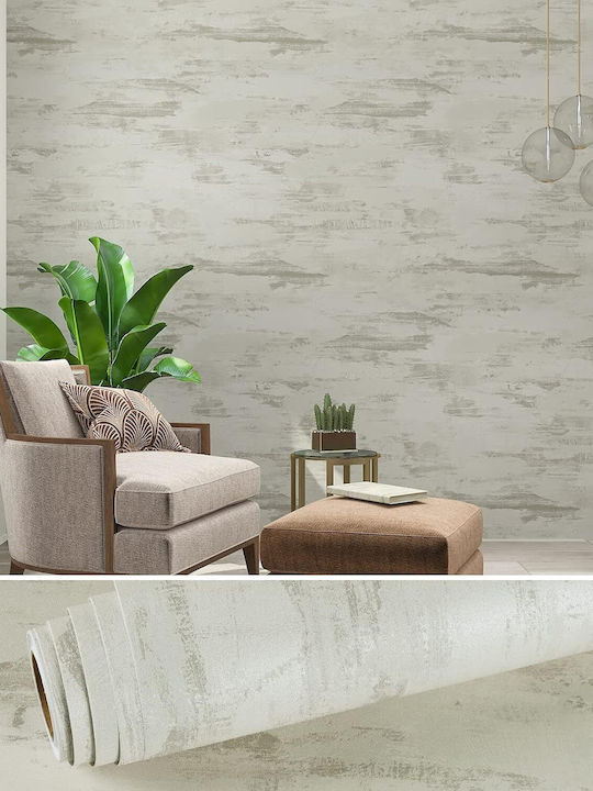 Selbstklebend Tapete Gray L60xB60cm Waschbar