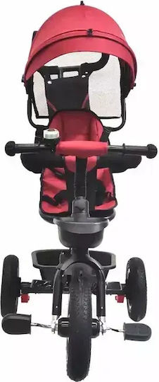 Tesoro (Baby) Kids Tricycles with Parental Handle Red