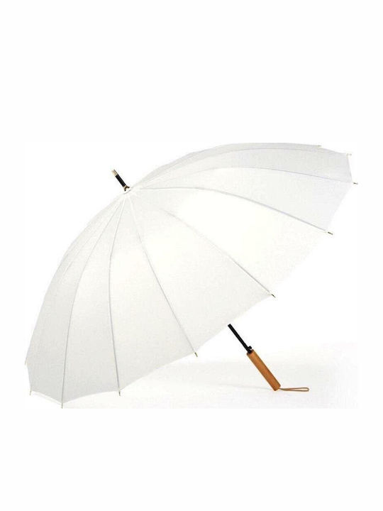 Automatic Umbrella White