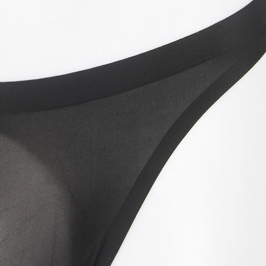 Comfort Ανδρικό Sexy String Μαύρο
