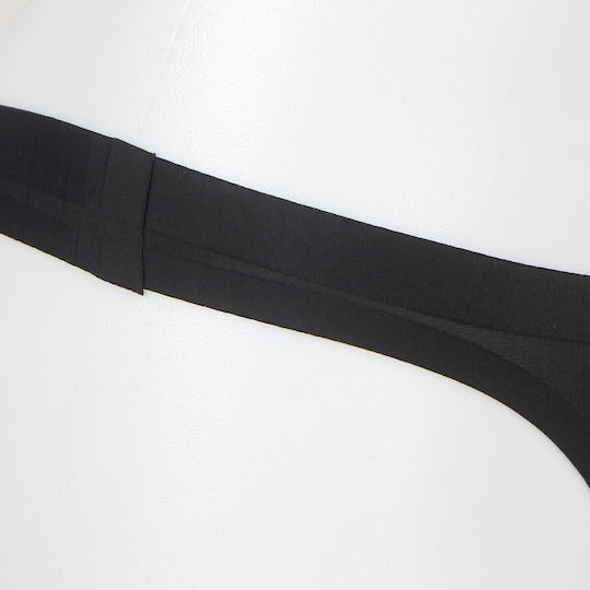 Comfort Ανδρικό Sexy String Μαύρο