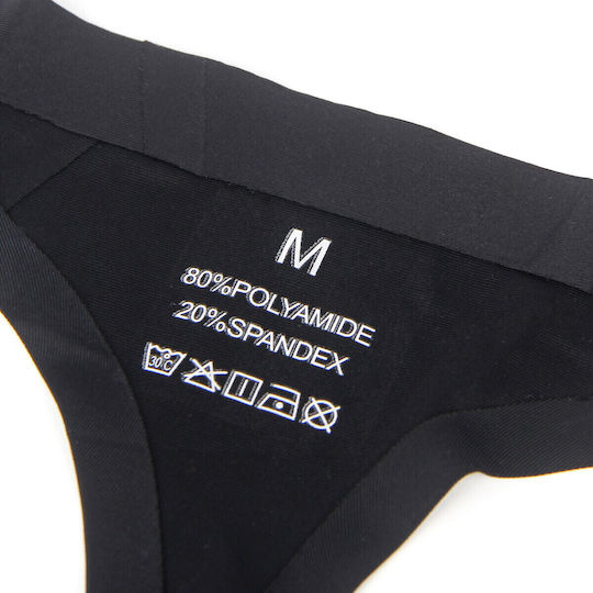 Comfort Ανδρικό Sexy String Μαύρο