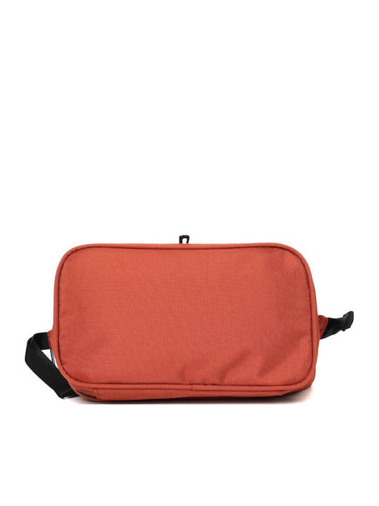 Orange Waterproof Fabric Travel Toiletry Bag 299gre00 29900-32