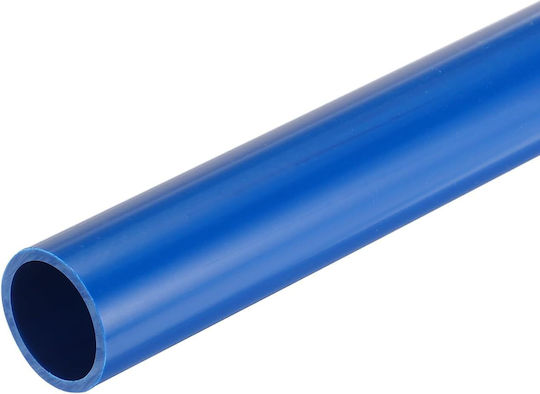 Tub Pvc 21 Mm Rezistent La Impact Protecție Cablu Apă Albastru 0.65m